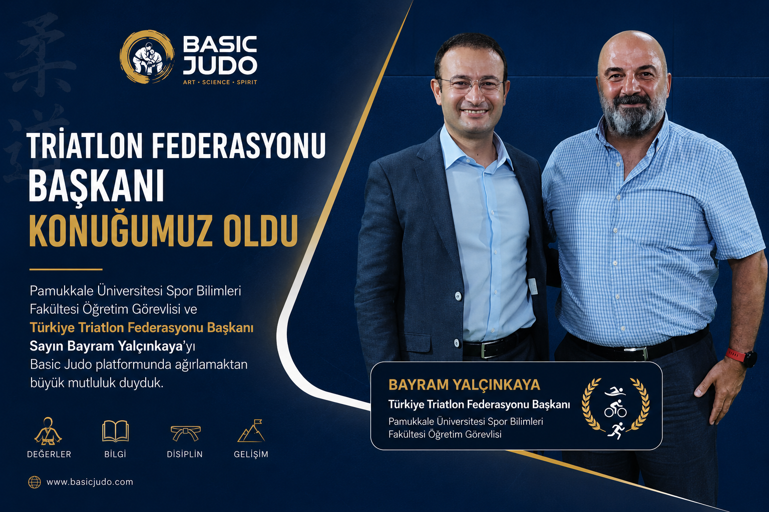 Triatlon Federasyonu Başkanı Konuğumuz Oldu