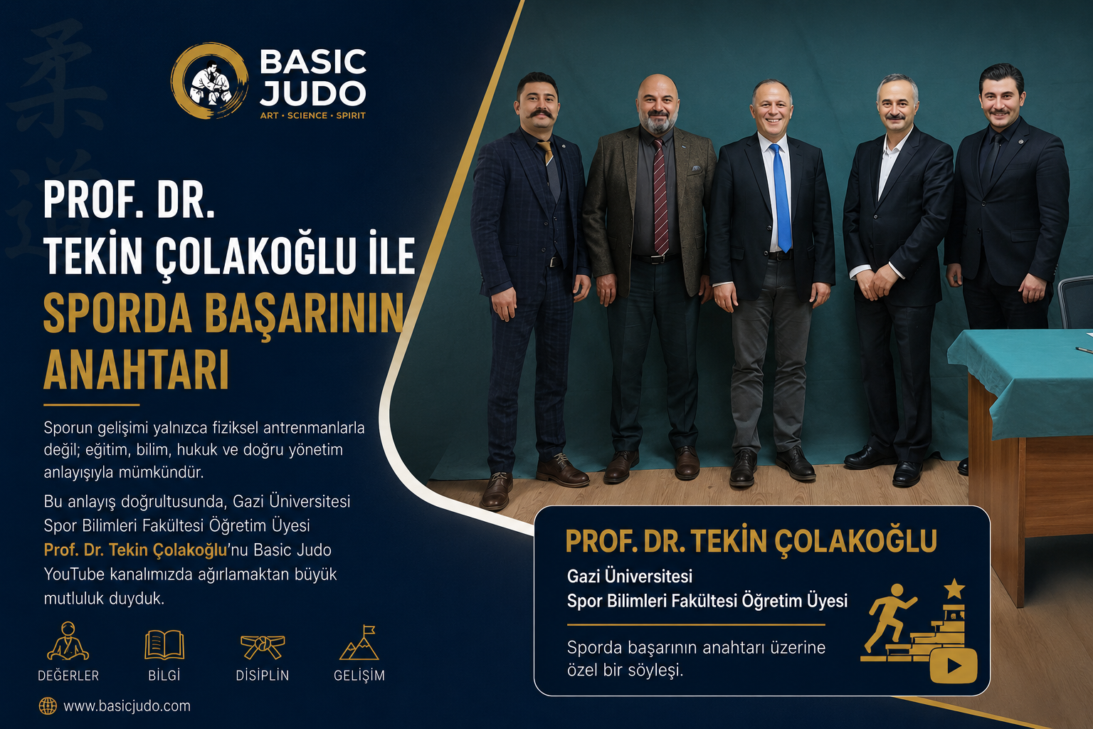 Prof. Dr. Tekin Çolakoğlu ile Sporda Başarının Anahtarı