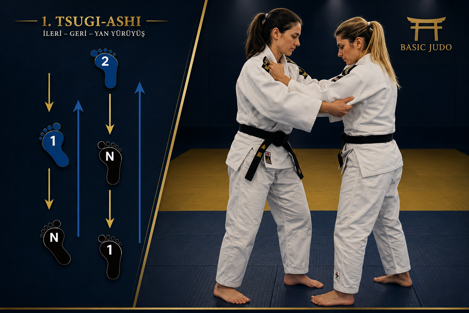 Judoda Yürüyüşler (Ashi-Sabaki)